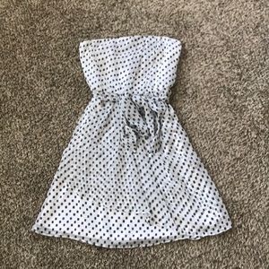 Express strapless dress